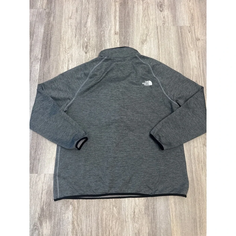 The North Face Mens XXL‎ Canyonlands 1/2 Zip Fleece Pullover Heather Grey Jacket